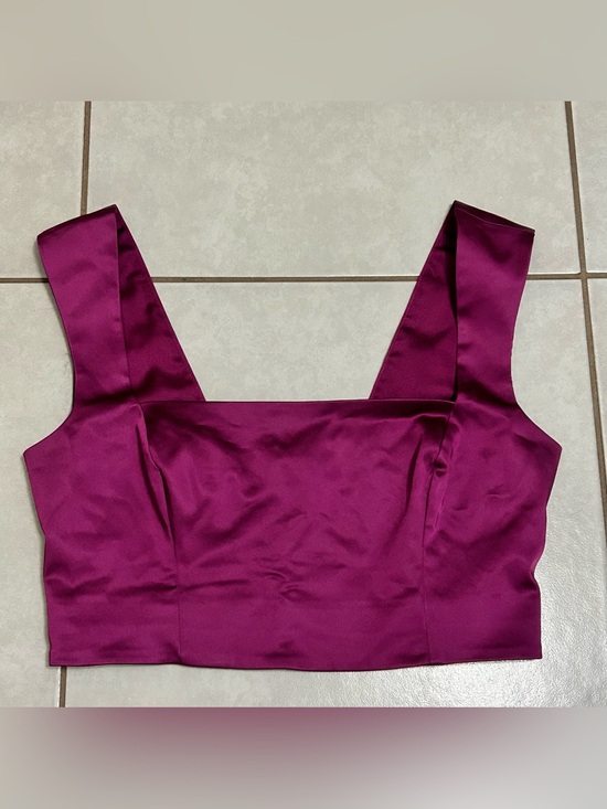 Marciano Tops - Marciano by Guess Chaya Satin Top in a vibrant magenta